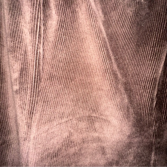 Women's Liz Sport Brown Corduroy Mini Dress - Size Large - Picture 3 of 6